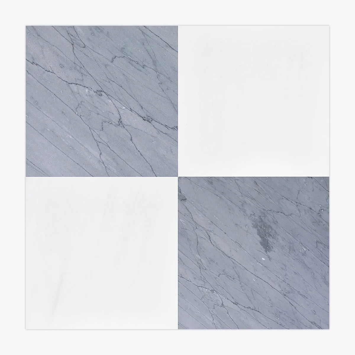 Checkerboard Patterns Multicolor checkerboard tile, primary product image. Premium dolomite for floors and walls.