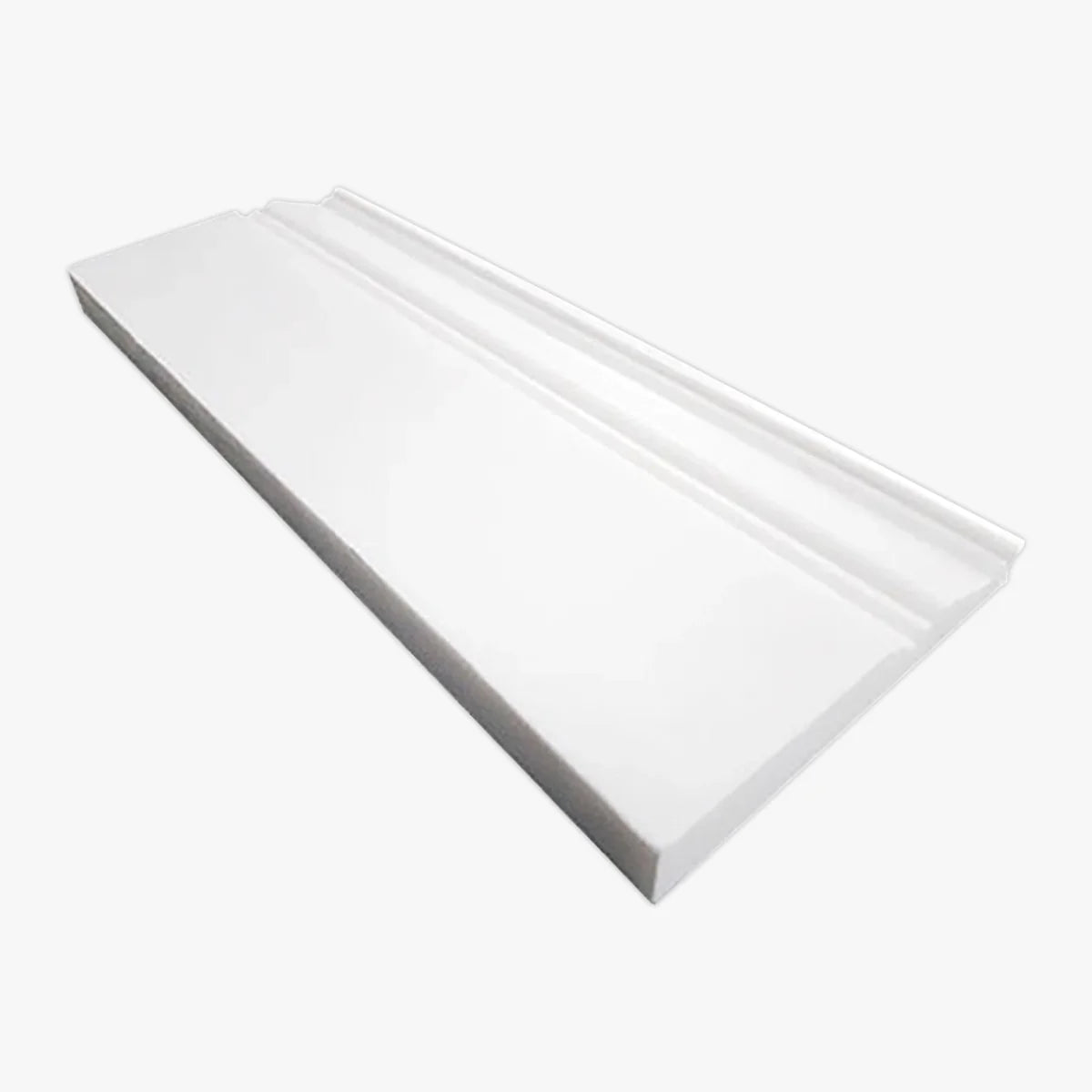 Bianco Dolomite Polished Marble White moulding, product image. Premium dolomite for floors and walls.