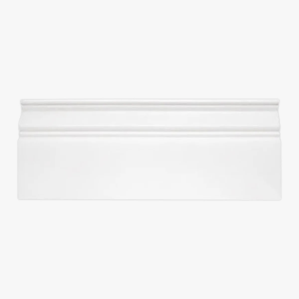 Bianco Dolomite Polished Marble White moulding, primary product image. Premium dolomite for floors and walls.