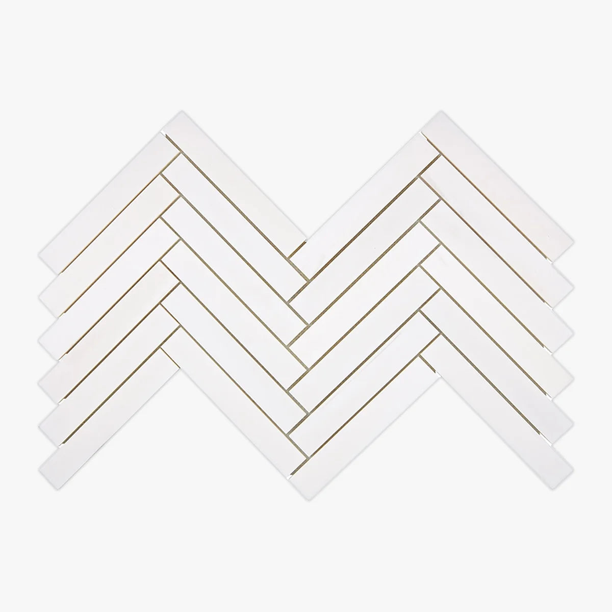 Bianco Dolomite Polished Marble White mosaic, primary product image. Premium dolomite for floors and walls.