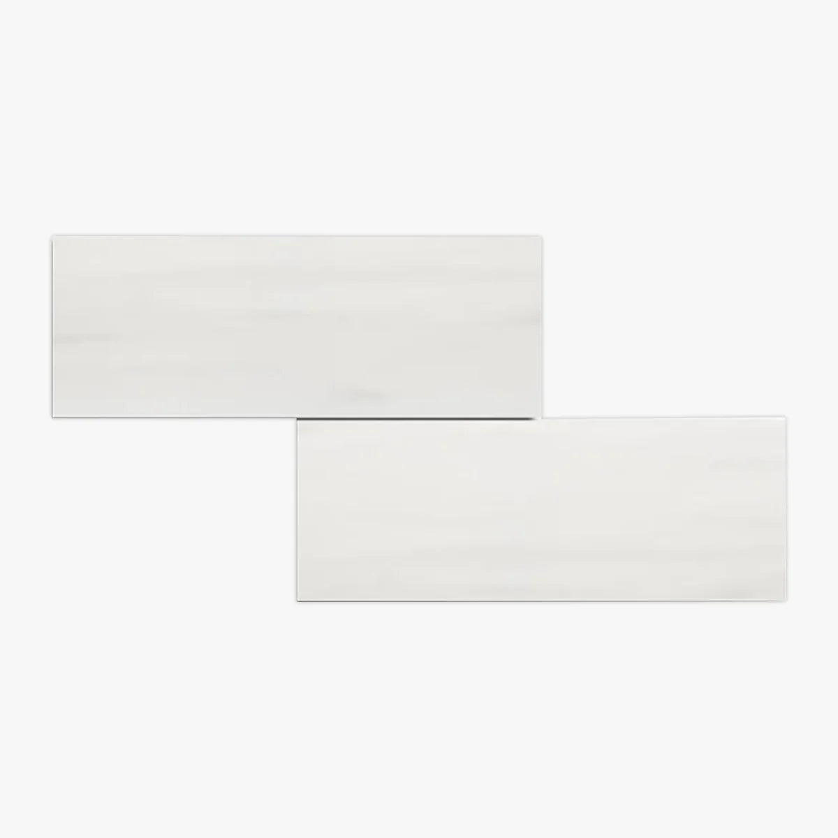 Bianco Dolomite Polished Marble White field tile, product image. Premium dolomite for floors and walls.