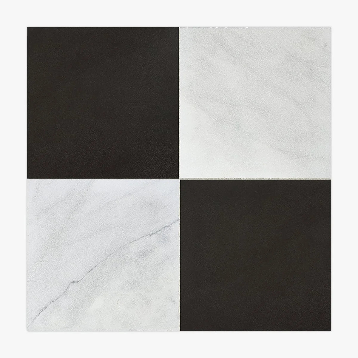 Checkerboard Patterns Multicolor checkerboard tile, product image. Premium marble for floors and walls.