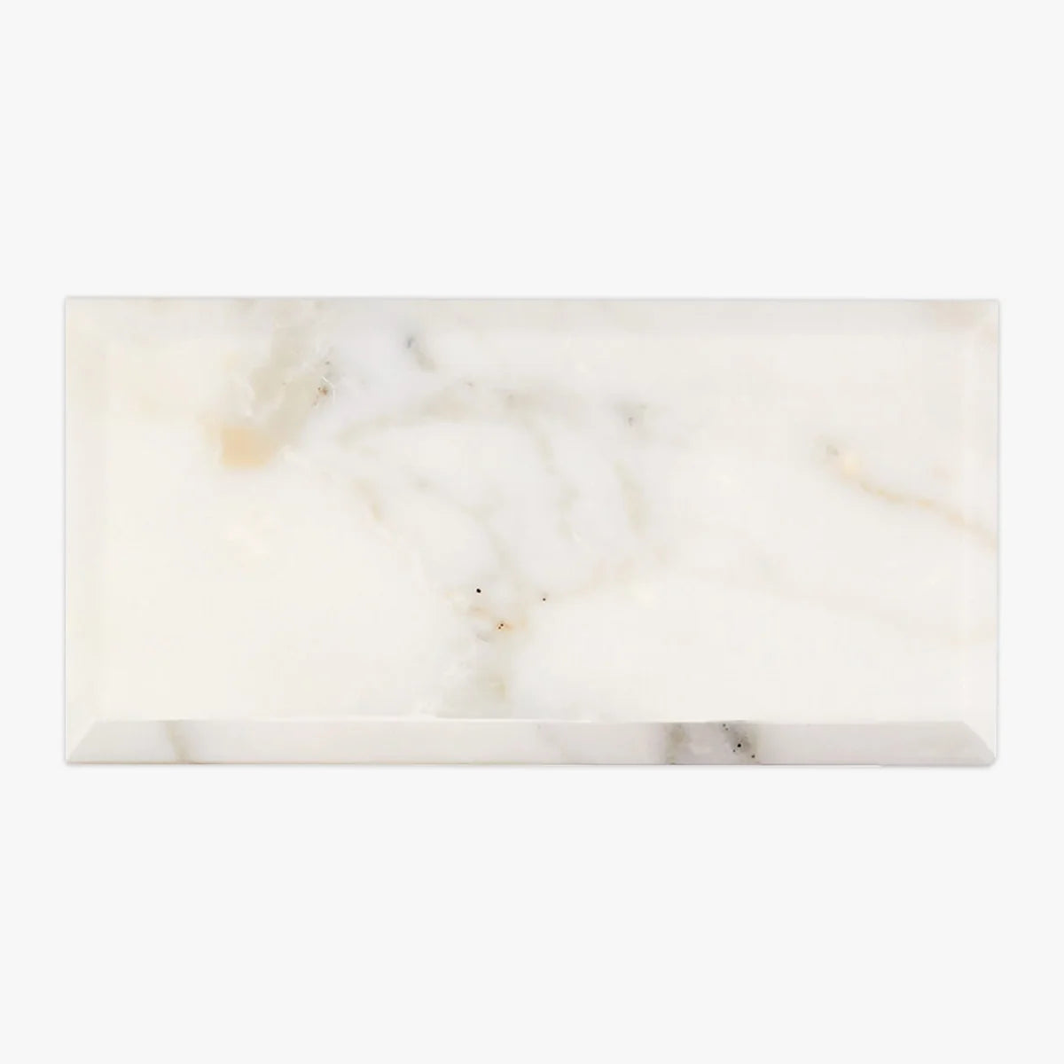 Calacatta Gold Polished Marble White field tile, primary product image. Premium marble for floors and walls.