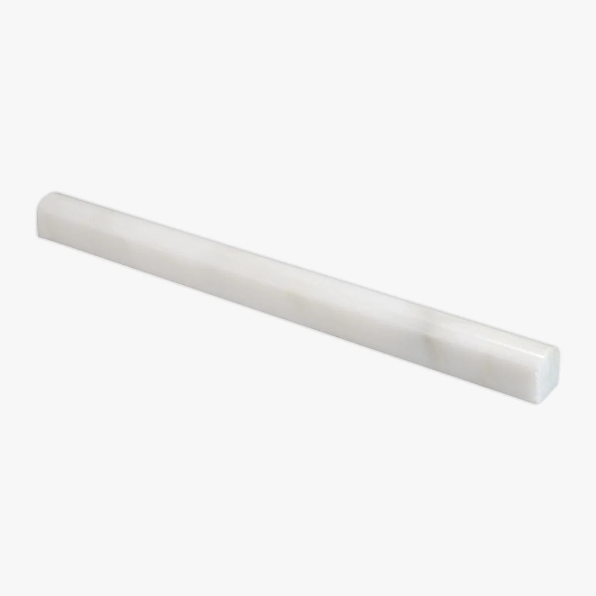 Calacatta Oliva Honed Marble White moulding, product image. Premium marble for floors and walls.