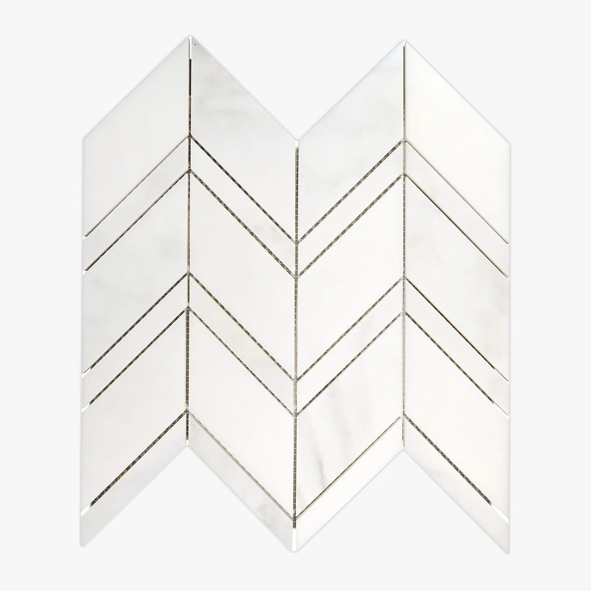 Calacatta Oliva Honed Marble White mosaic, primary product image. Premium marble for floors and walls.