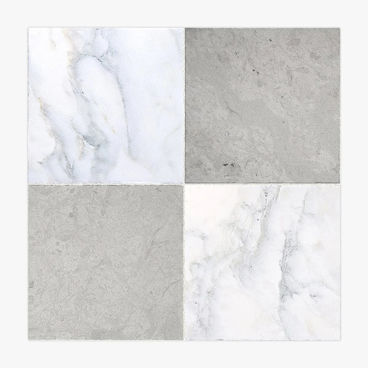 Checkerboard Patterns Multicolor checkerboard tile, product image. Premium marble for floors and walls.
