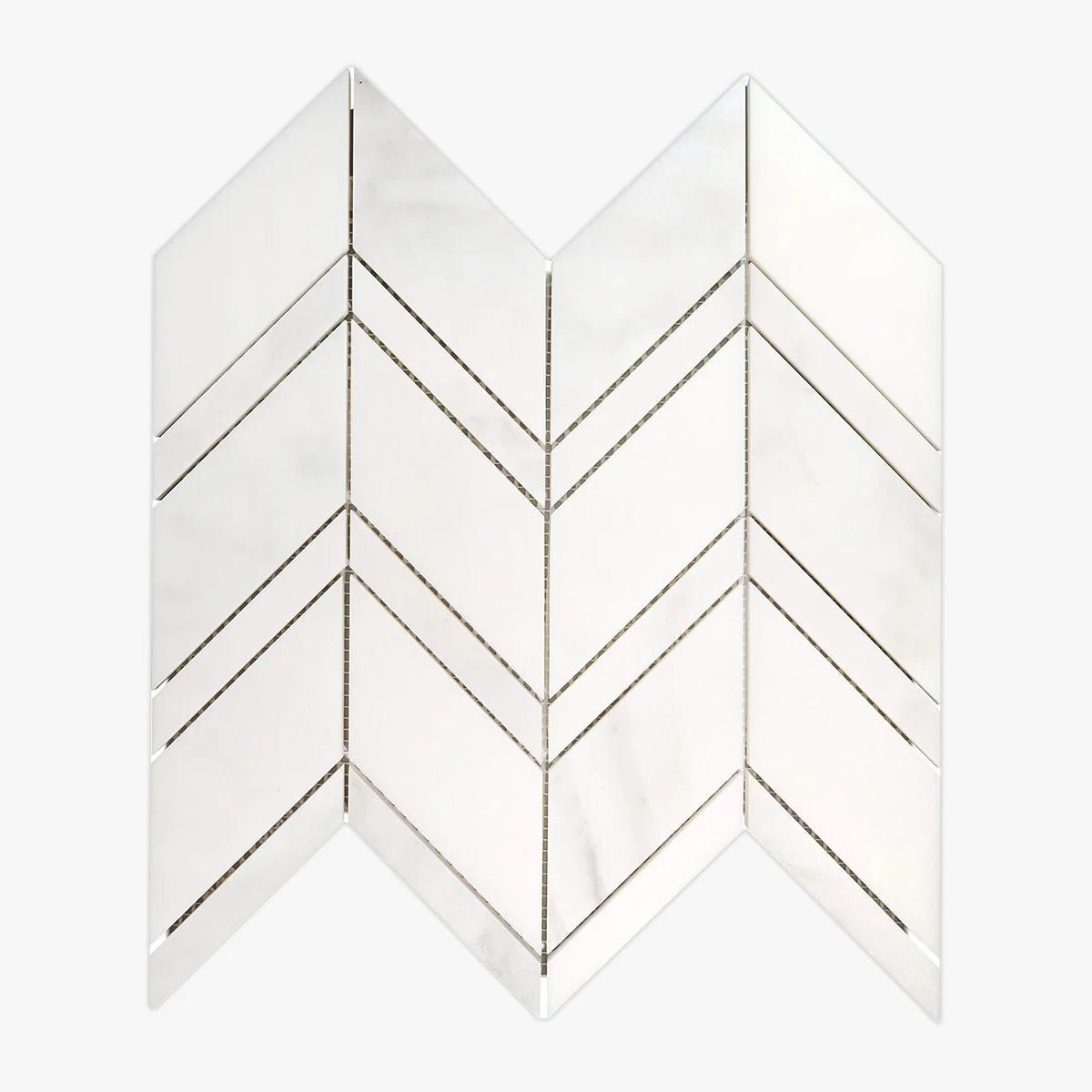 Calacatta Oliva Polished Marble White mosaic, primary product image. Premium marble for floors and walls.