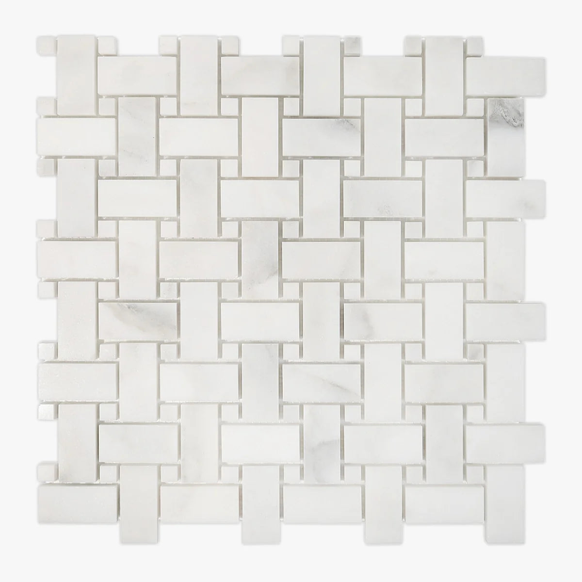Calacatta Oliva Polished Marble White mosaic, primary product image. Premium marble for floors and walls.