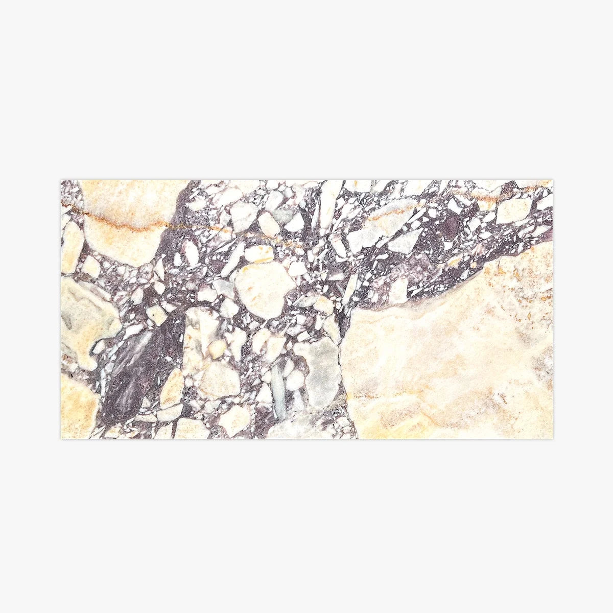 Calacatta Viola Polished Marble White field tile, primary product image. Premium marble for floors and walls.