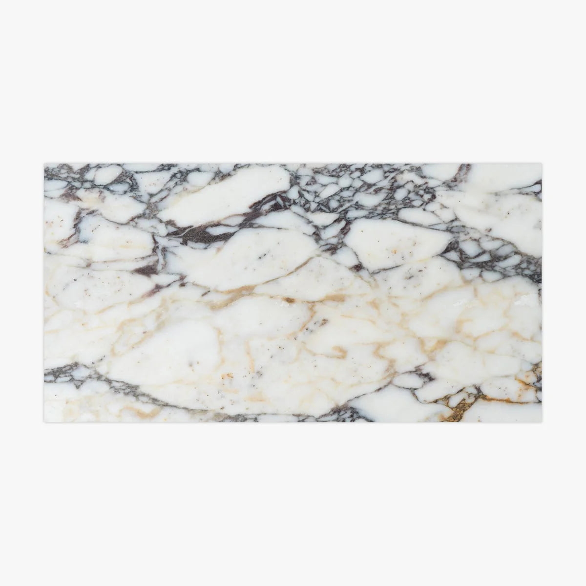 Calacatta Viola Polished Marble White field tile, product image. Premium marble for floors and walls.