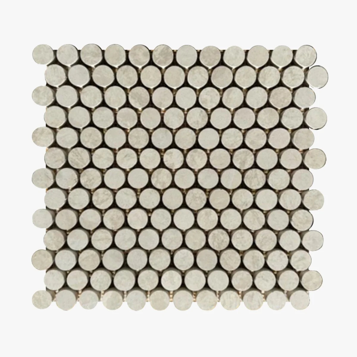 Crema Balkan Limestone Beige mosaic, primary product image. Premium limestone for floors and walls.