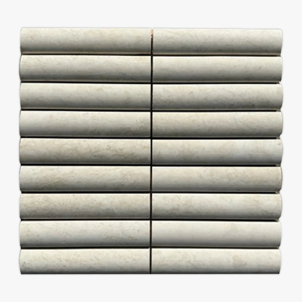 Crema Balkan Limestone Beige mosaic, primary product image. Premium limestone for walls.