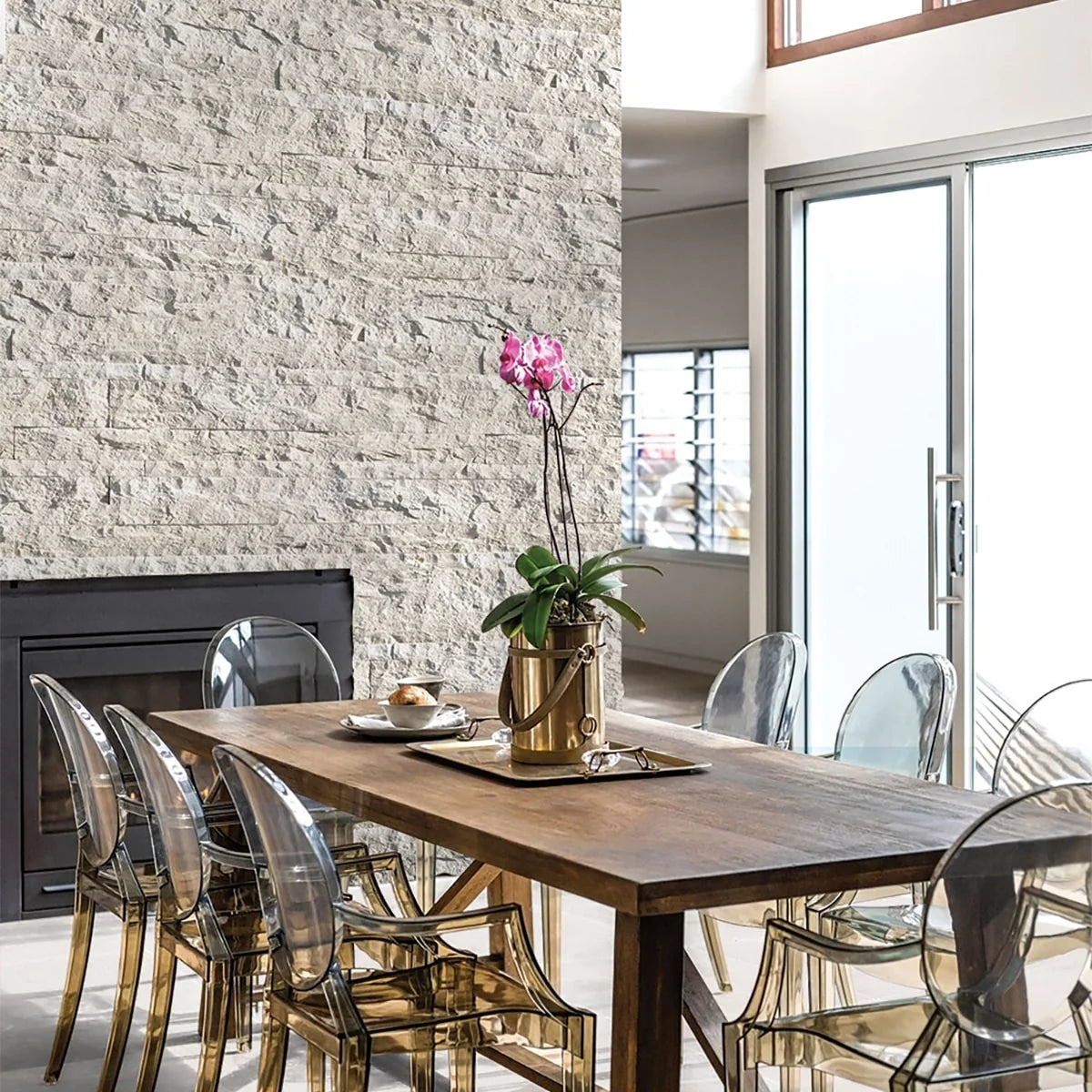 Crema Balkan Limestone Beige field tile, product image. Premium limestone for floors and walls.