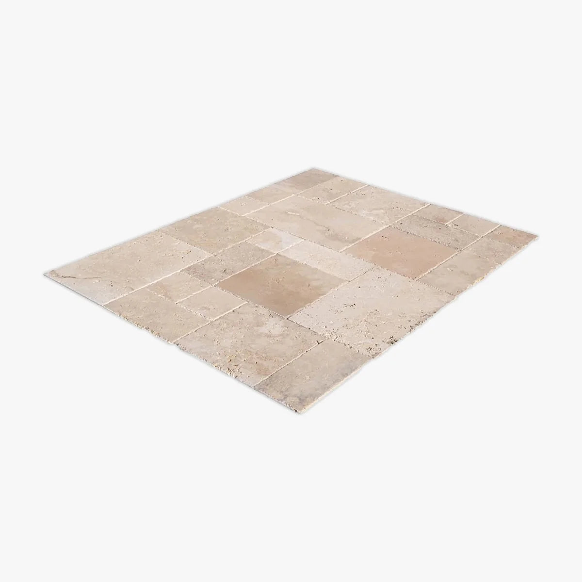 Ivory Light Travertine Beige pattern, primary product image. Premium travertine for floors and walls.