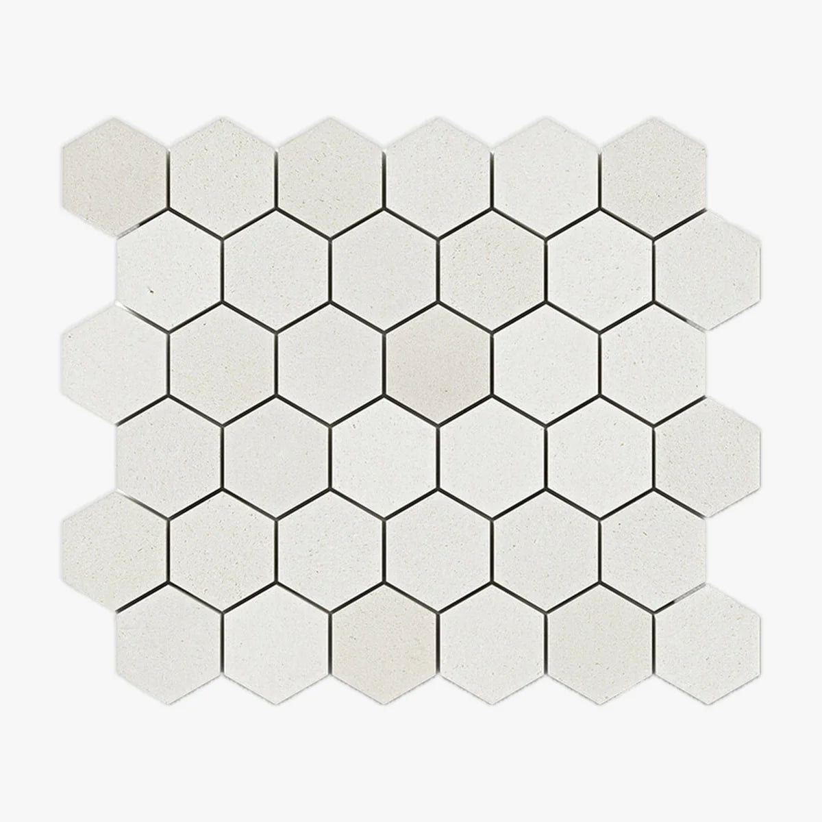 Lymra Limestone Cream mosaic, primary product image. Premium limestone for floors and walls.