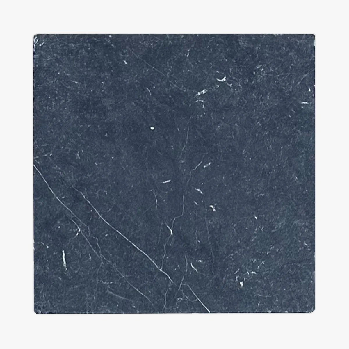 Nero Marquina Honed Marble Black field tile, primary product image. Premium marble for floors and walls.