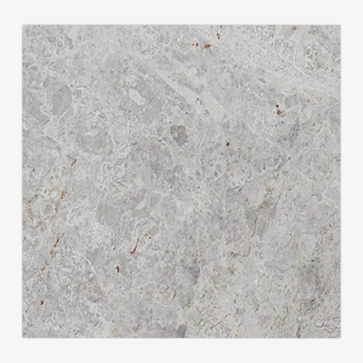 Essentials Natural Stone Gray field tile, primary product image. Premium marble for floors and walls.
