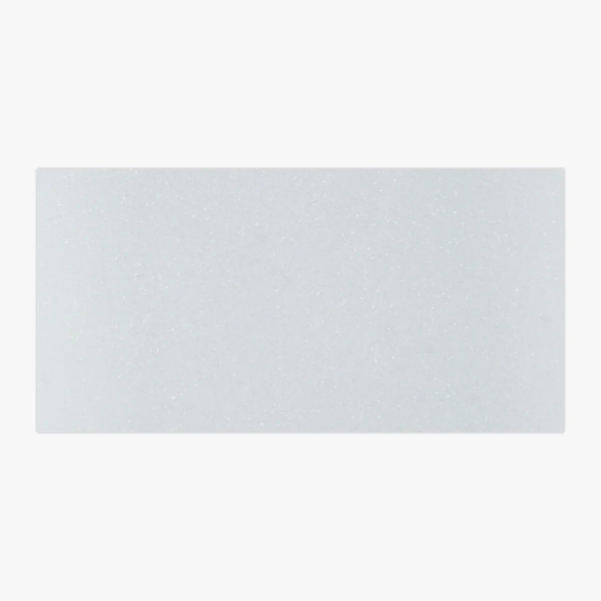 Thassos White Honed Marble White field tile, top-down product view. Premium marble for floors and walls.