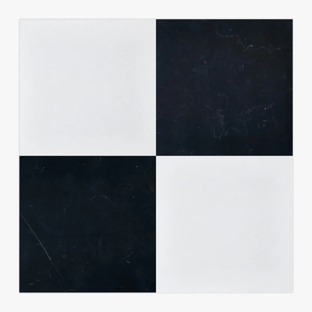 Checkerboard Patterns Multicolor checkerboard tile, primary product image. Premium marble for floors and walls.