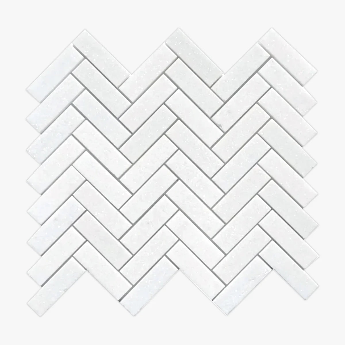 Thassos White Polished Marble White mosaic, primary product image. Premium marble for floors and walls.