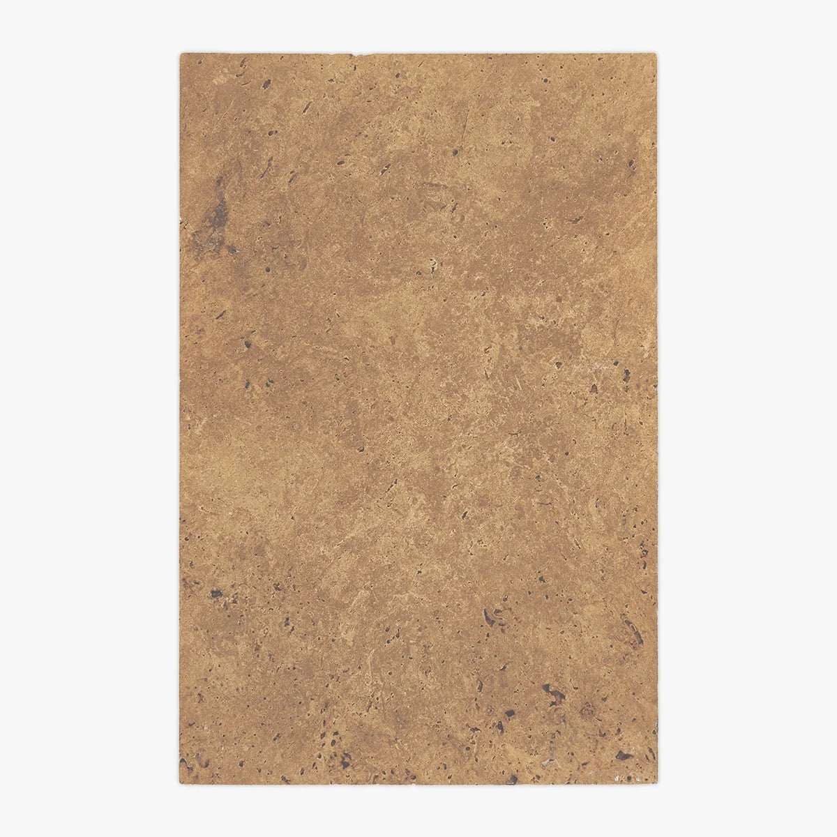 Antique Inspirations Brown field tile, top-down product view. Premium travertine for floors and walls.