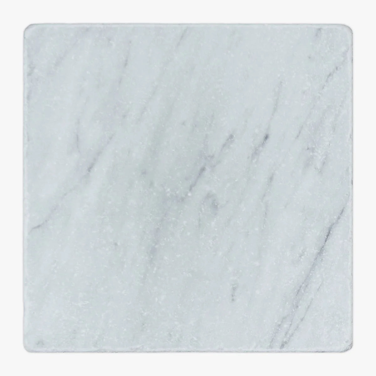 White Carrara Honed Marble White field tile, primary product image. Premium marble for floors and walls.