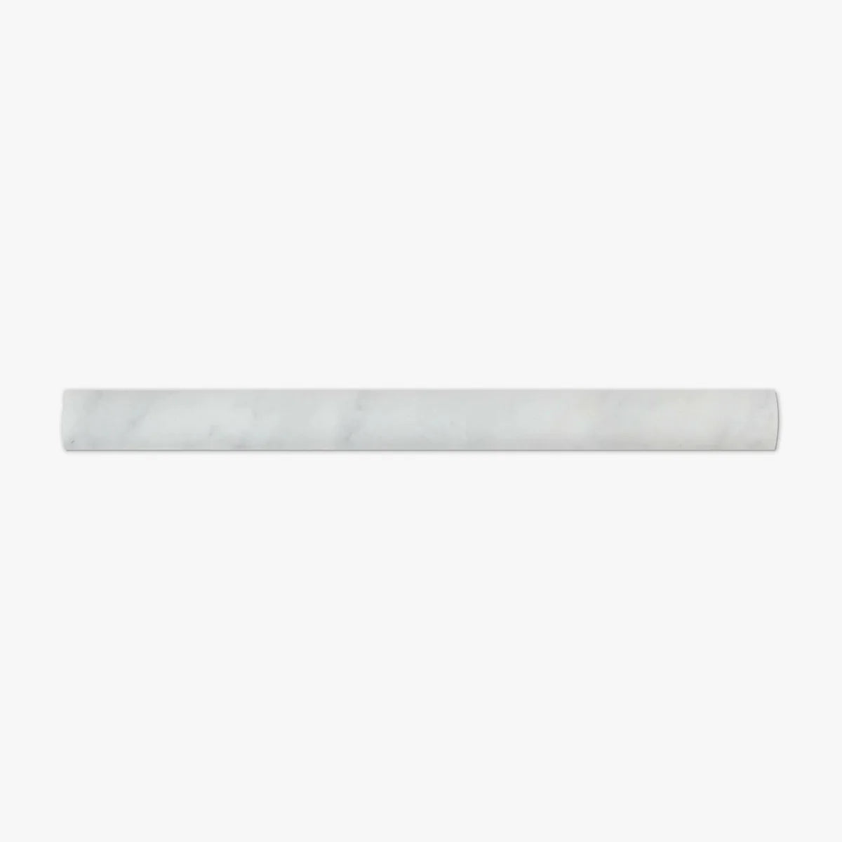 White Carrara Polished Marble White moulding, primary product image. Premium marble for floors and walls.