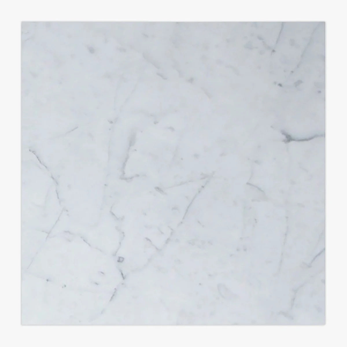 Essentials Natural Stone White field tile, primary product image. Premium marble for floors and walls.