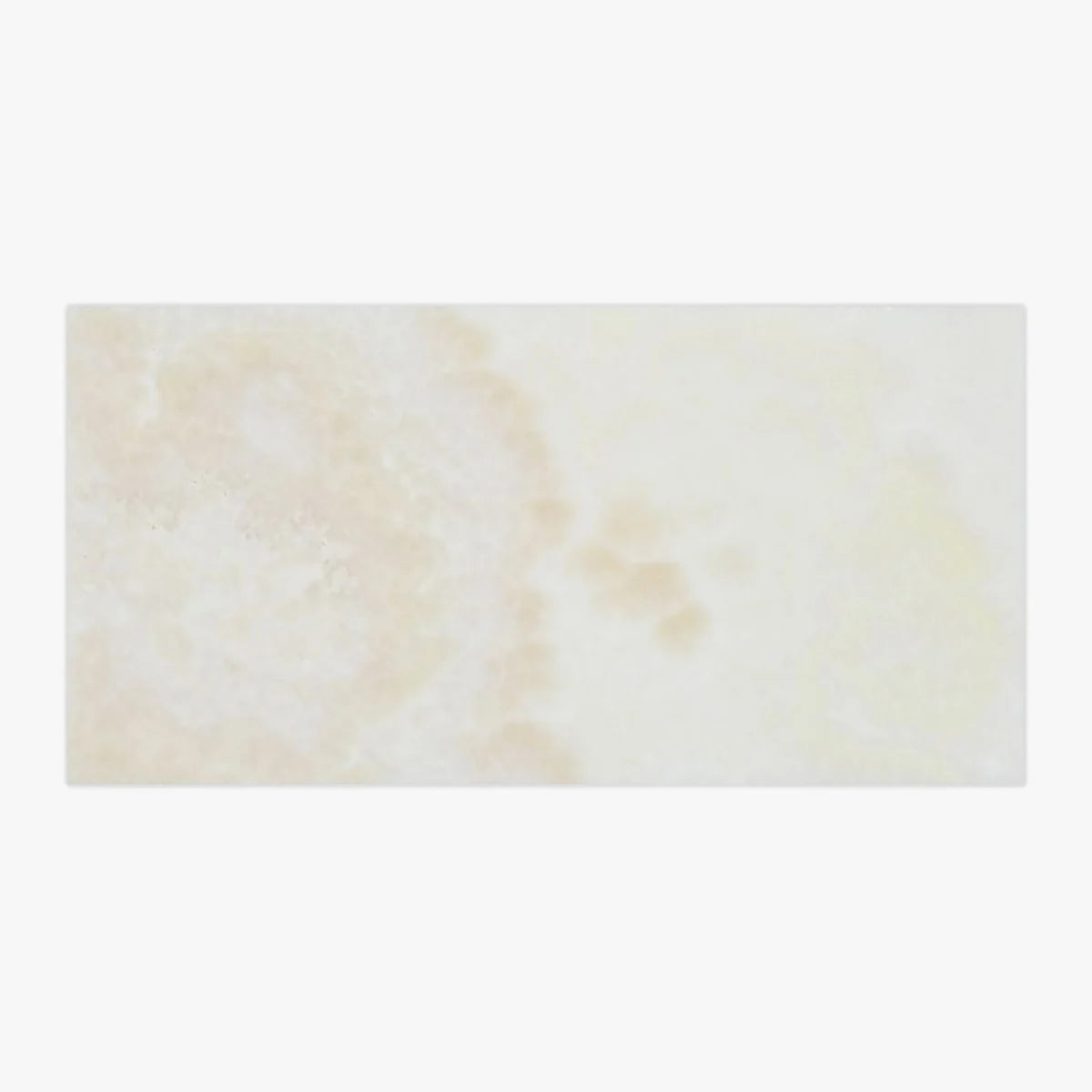 White Onyx White field tile, primary product image. Premium onyx for floors and walls.
