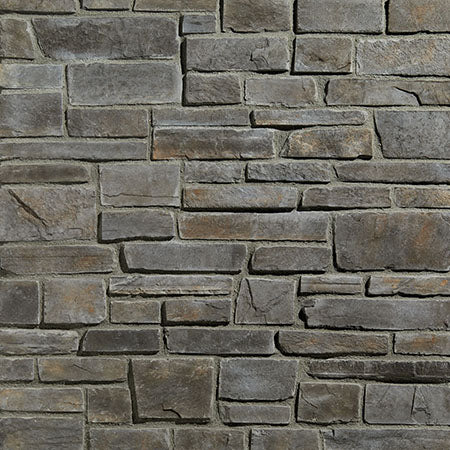 Cascade Ledge Sandy Creek manufactured stone accessories by Ply Gem, primary product image, 1 1/4"–6"×5 1/2"–18 1/4"×1 1/2" size. Premium manufactured stone for exterior and interior walls.