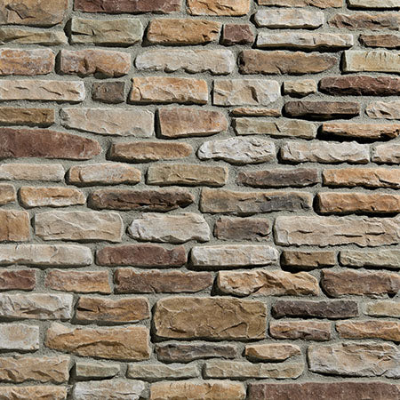 Shadow Ledgestone Aberdeen manufactured stone accessories by Ply Gem, primary product image, 3"–6"×6"–18"×1 1/2" size. Premium manufactured stone for exterior and interior walls.