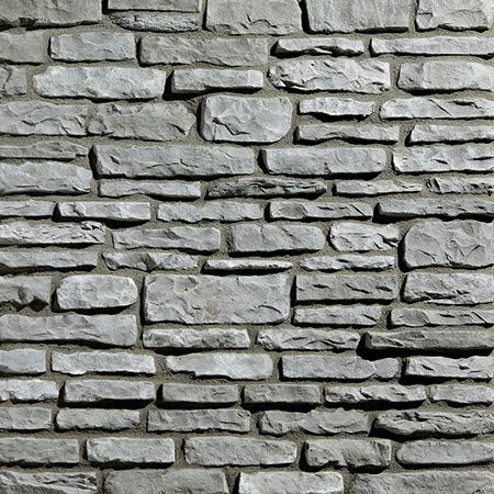 Shadow Ledgestone PA Lime manufactured stone accessories by Ply Gem, primary product image, 3"–6"×6"–18"×1 1/2" size. Premium manufactured stone for exterior and interior walls.