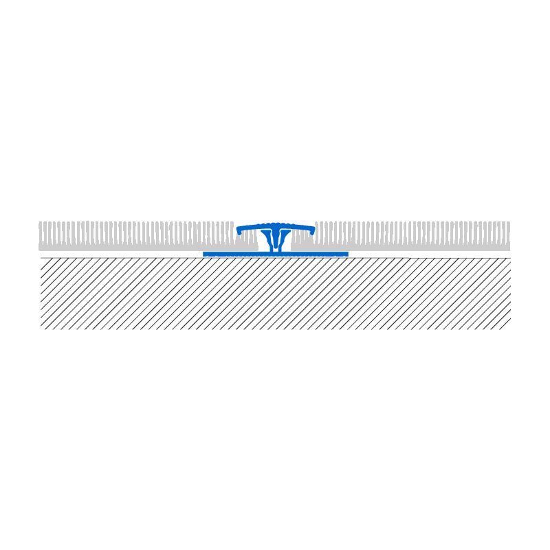 CARPETEC MG: Transition Trim (Aluminum | MG-A)