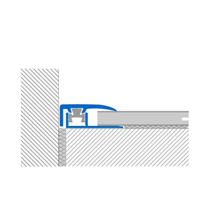 MULTICPLIP CLP: Perimetral Trim (Aluminum | CLP270-A)