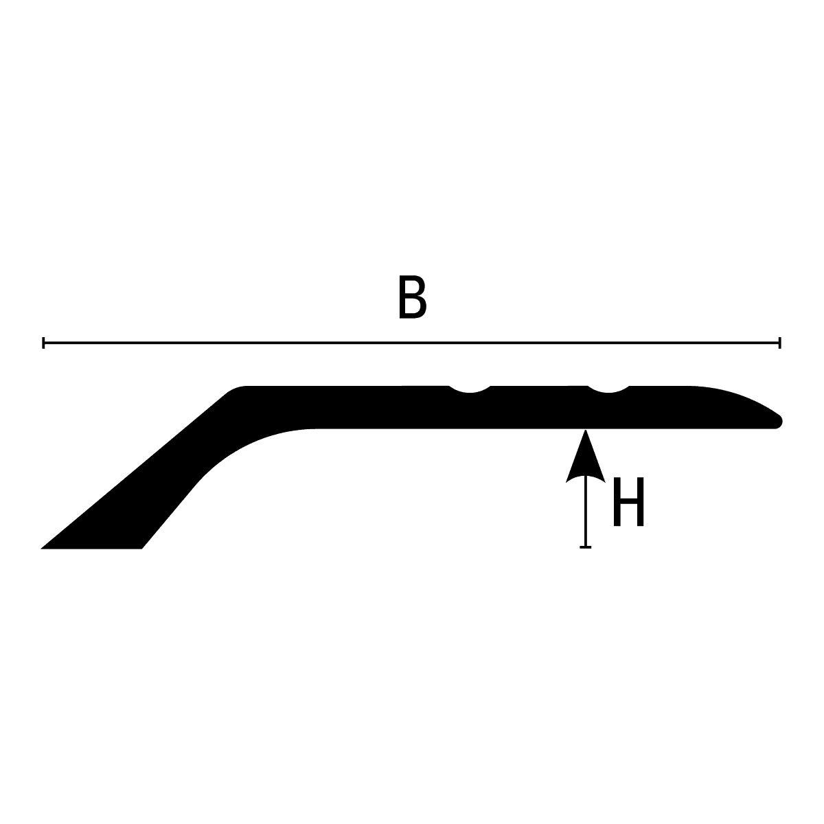 LEVELTEC RP: Transition Trim (Aluminum | RP-A)