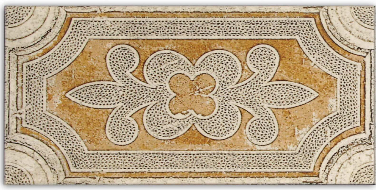 Stone Impressions Altalena Ochre tile — available at Surface Group