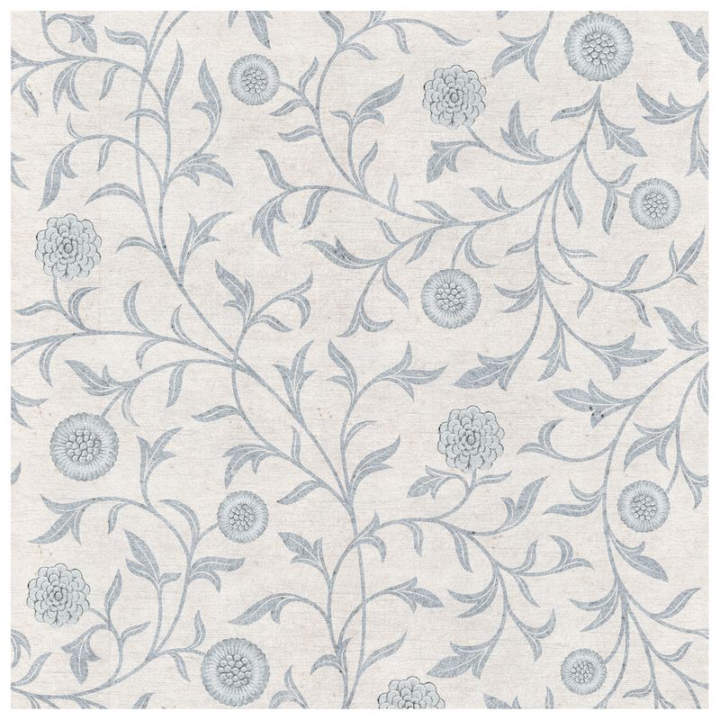 Arbor Sky Bloom wallcovering, top-down product view
