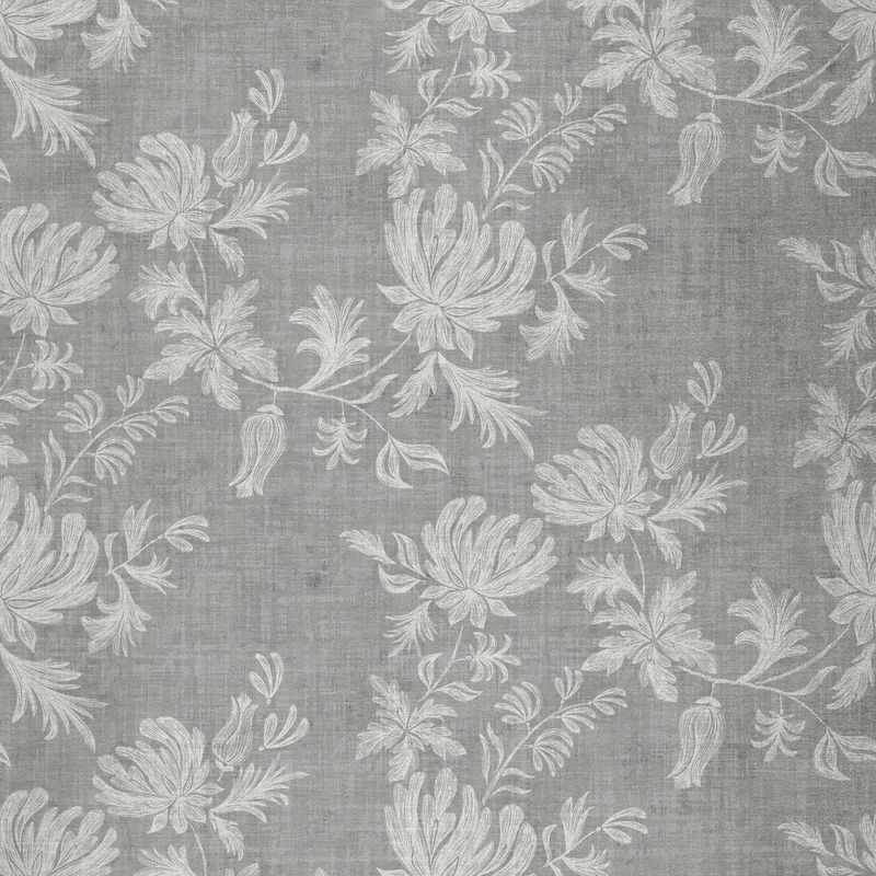 Avalon Pewter wallcovering, top-down product view
