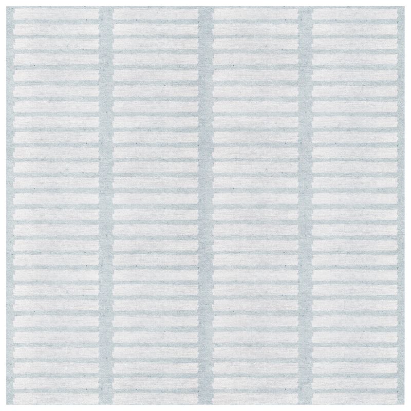 Azani Stripes Daybreak Blue wallcovering, top-down product view