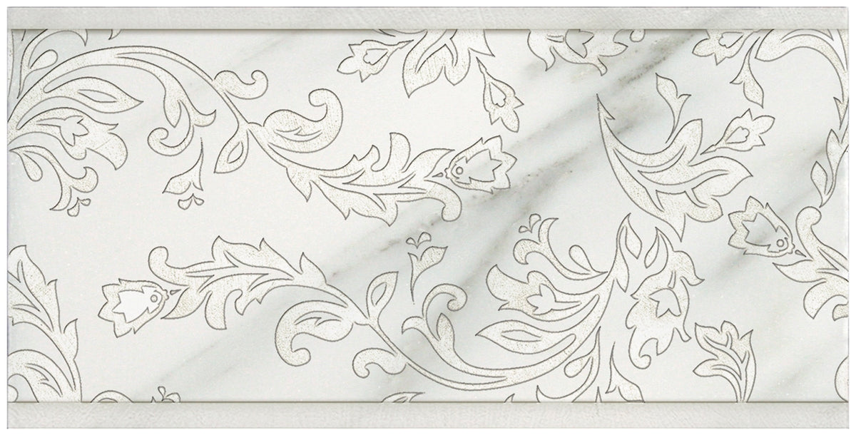 Stone Impressions Charleston Lace tile — available at Surface Group