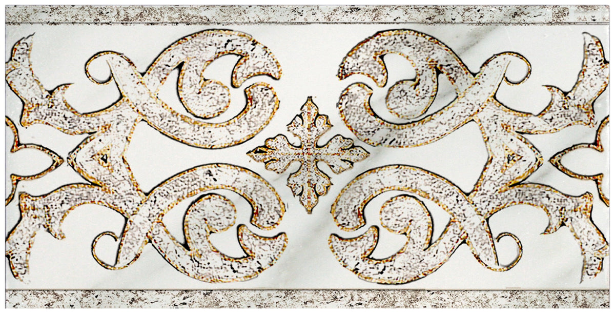 Stone Impressions Chateau Pewter tile — available at Surface Group