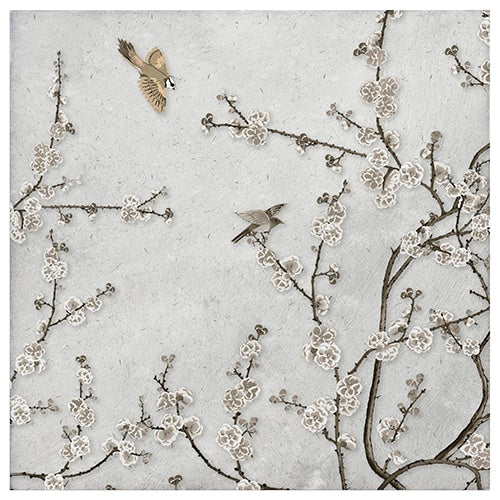 Stone Impressions Cherry Blossoms tile — available at Surface Group