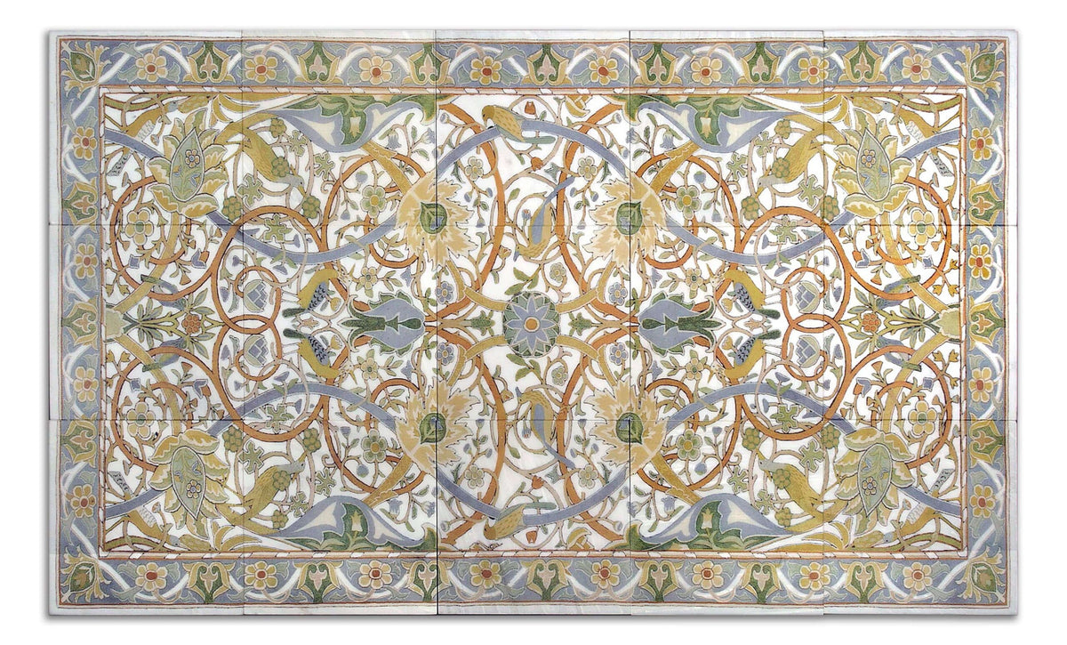 Stone Impressions Clermont Mural Pewter tile — available at Surface Group