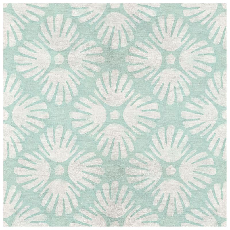 Dolly Mint wallcovering, top-down product view