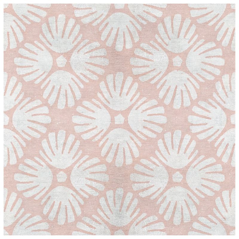 Dolly Bubblegum wallcovering, top-down product view