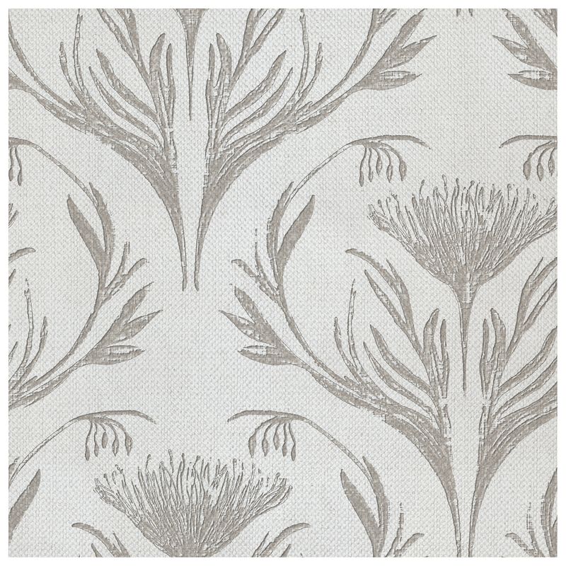 Eleanora Greige wallcovering, top-down product view