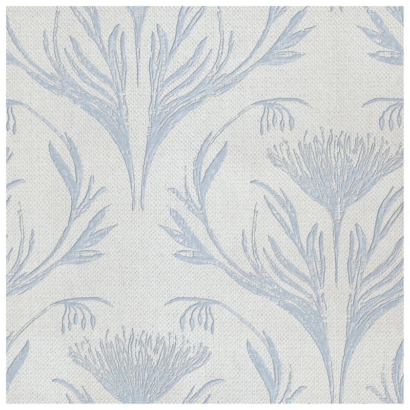 Eleanora Provincial Blue wallcovering, top-down product view