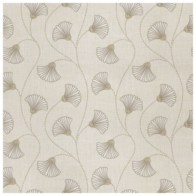 Elysian Sonata Sandstone Whisper wallcovering, top-down product view