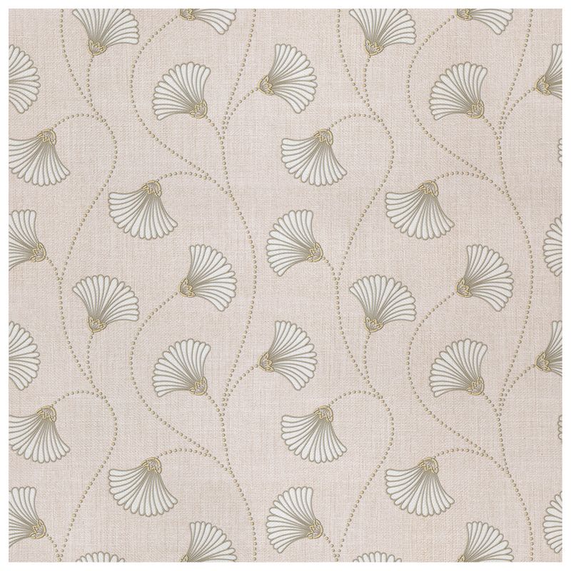 Elysian Sonata Rose Dawn wallcovering, top-down product view