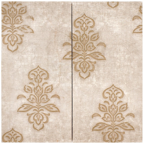 Finial Almond Milk field tile, primary product image, 12"×24"×3/8" size. Premium limestone for floors and walls.